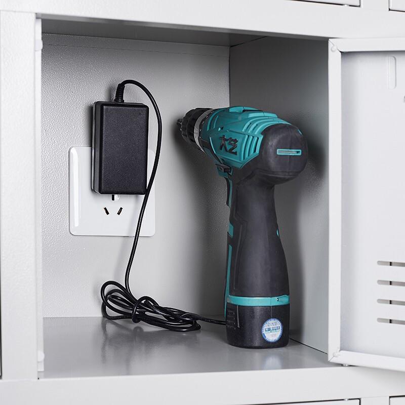 具20门带充锁电动电工具充电柜充电工柜电钻充箱工地对讲G-DDCD20