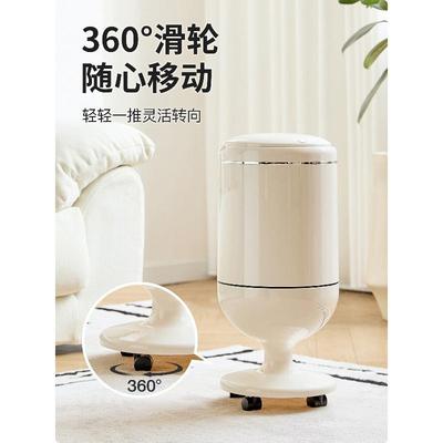 可脚扣免弯腰高按压垃圾桶YM-7833家用款厨房轮带子可移动高颜值