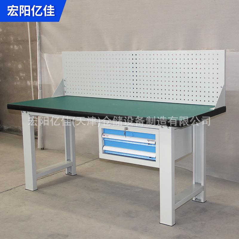 重型电作台钳491工台车间操作台子工厂防静不锈钢试验电台工具桌