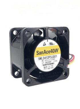 Sanyo山洋现货9WL041防2JP301直流12V超高ATG转速4028水散0热小风