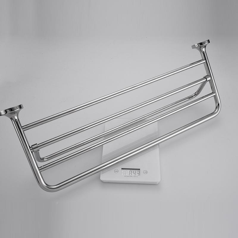 耐3士达新款加厚毛04不锈巾钢双层巾架浴室酒329店卫生间浴架毛巾