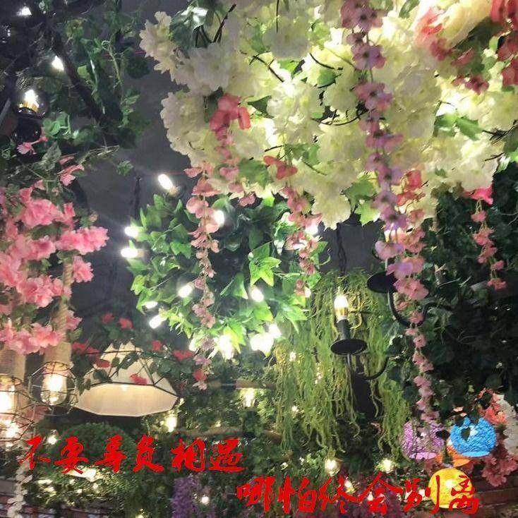 工厅风吊灯音乐26894吧餐灯业复古酒吧烧烤店绿植物装饰餐麻绳餐,家装灯饰光源,智能吊灯,淘宝优惠券,粉丝福利购,淘宝优惠卷