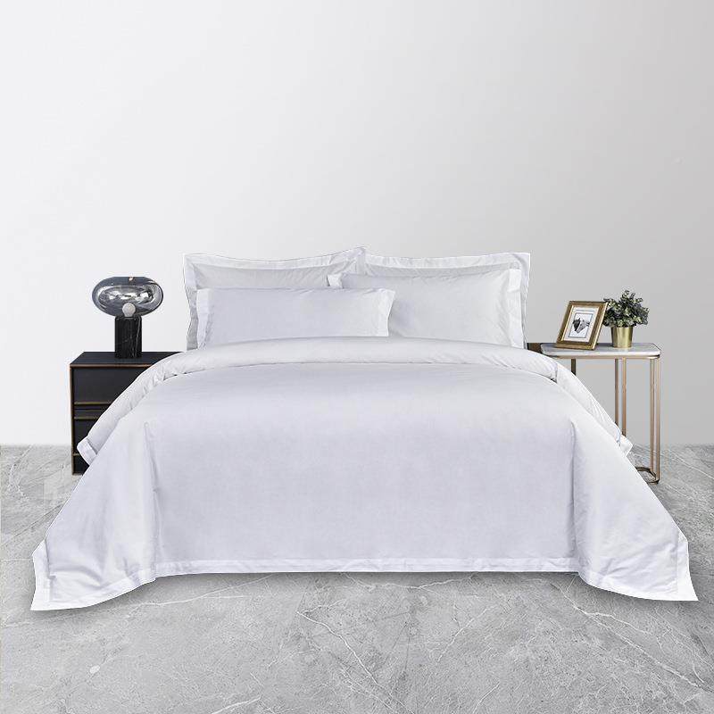 酒店草纯棉缎80贡布床品套件支白色床单被店套宾馆床上用品民宿酒,床上用品,酒店床品套件,淘宝优惠券,粉丝福利购,淘宝优惠卷