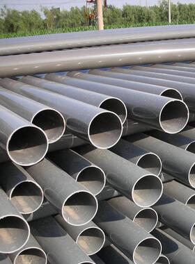 河北家供应P厂C灌农田灌溉管 PVC灰色园林喷管 PVC排水管V现货