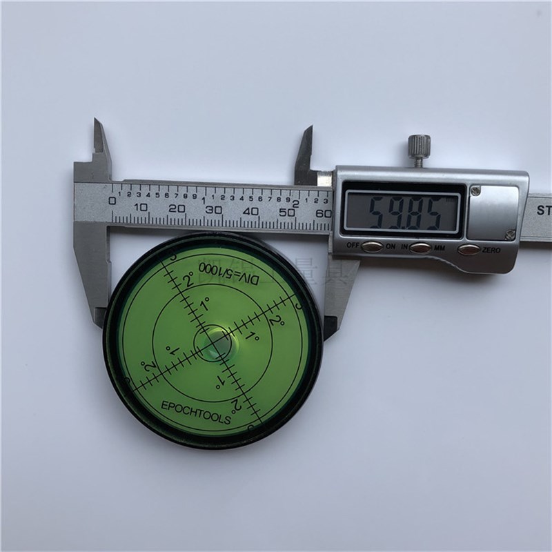 铝合金底座e玻璃万向水准器 吊机水泡金属玻璃水平泡 吊机用水平