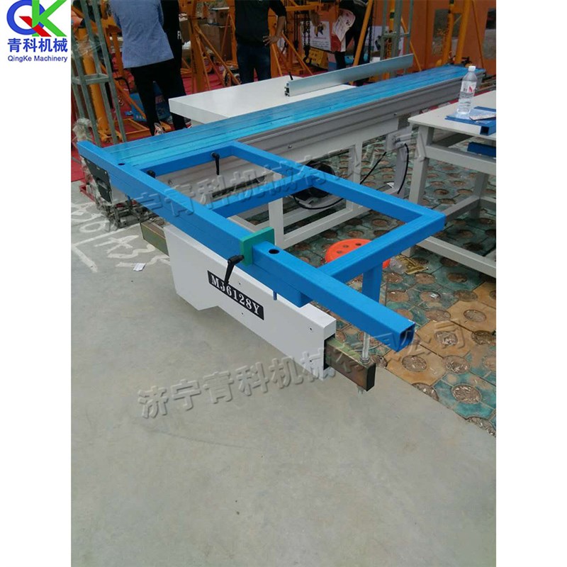 胶合板刨花板裁板锯 家具生产小型推台锯 电动式木料横Z截切断设