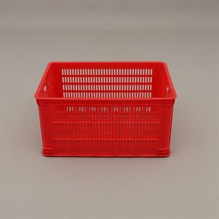 网眼新料筐 水果框 水果蔬菜筐 300塑料周转筐 采摘熟胶框 575g