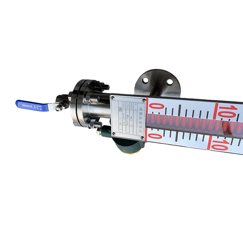 不锈钢带远传4-20mA模拟量磁性开关量输出UHZ磁T翻板液位计水位计