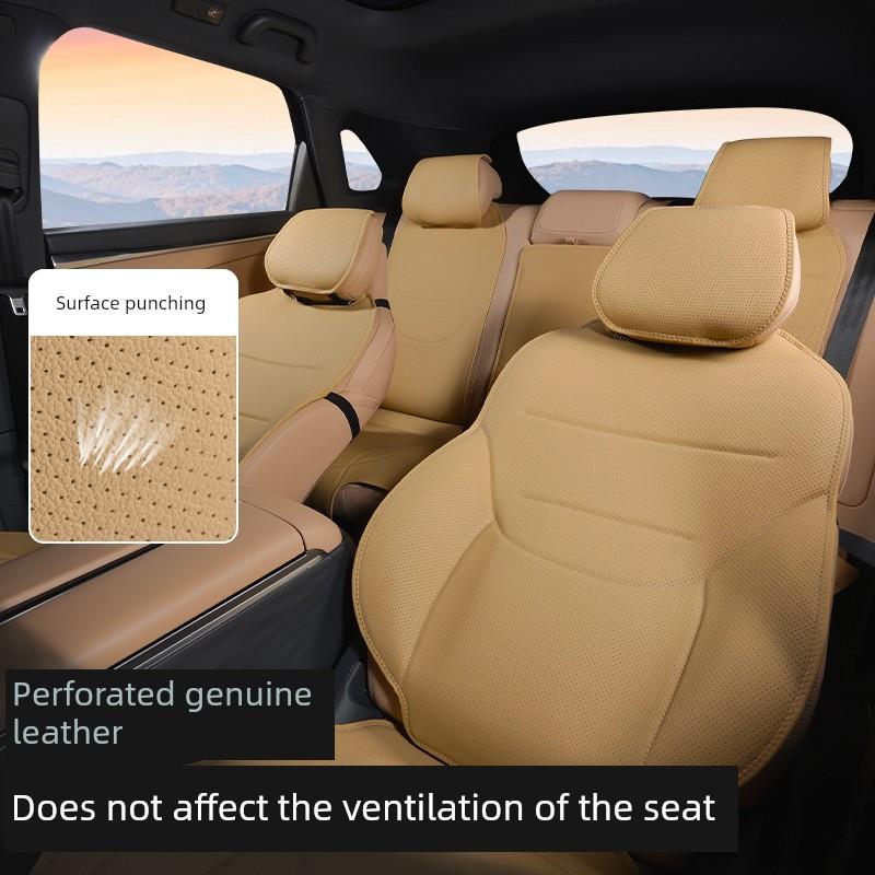 适用极狐阿尔法t5座套真皮座椅套s5专用汽车坐垫座垫四季通用半包