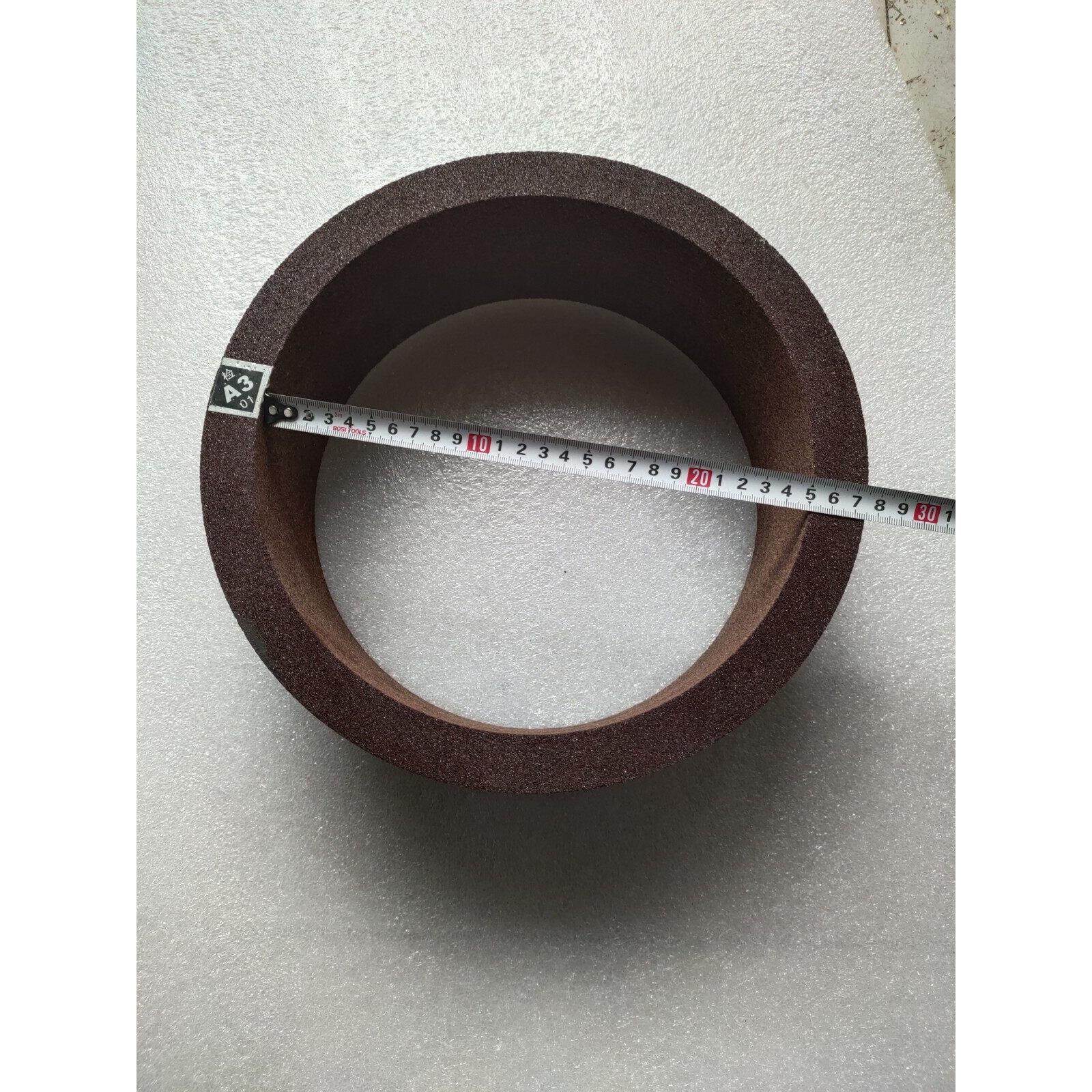 筒形砂轮300*100*250磨锋钢刀具砂轮 立磨筒形砂轮7475 磨旋切刀
