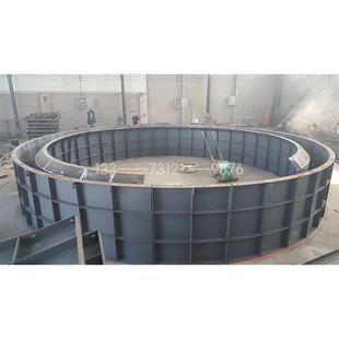 风电基础模具水泥现浇化粪池蓄水池模型圆形井筒混凝土基础钢模板