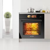 孚帝嵌入式 蒸烤消三合一多功能蒸烤炸All58升80升大容量蒸烤箱