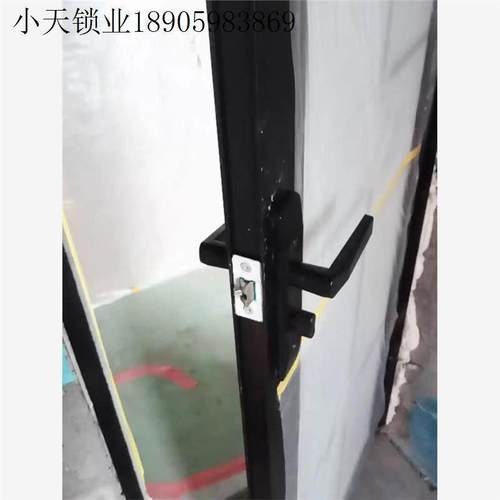 通用型厕所浴室铝合金玻璃门锁单舌化妆室门锁室内洗手间厨房.