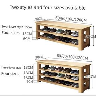 换鞋凳鞋柜鞋架实木鞋子收纳换鞋门口家用进门可坐式