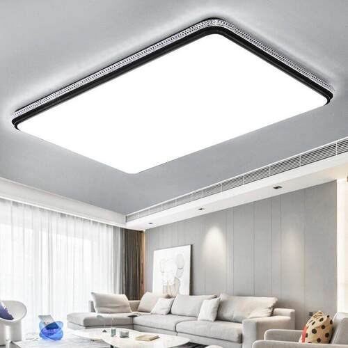 2026年新款客厅灯led智能水晶吸顶灯客厅灯现代简约大气家用主灯