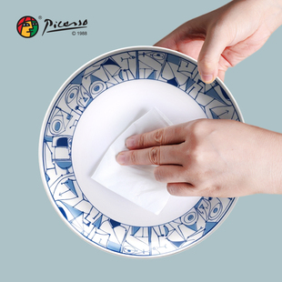 Picasso高档高颜值简约乔迁碗盘碟套装景德镇ins简约北欧陶瓷餐具