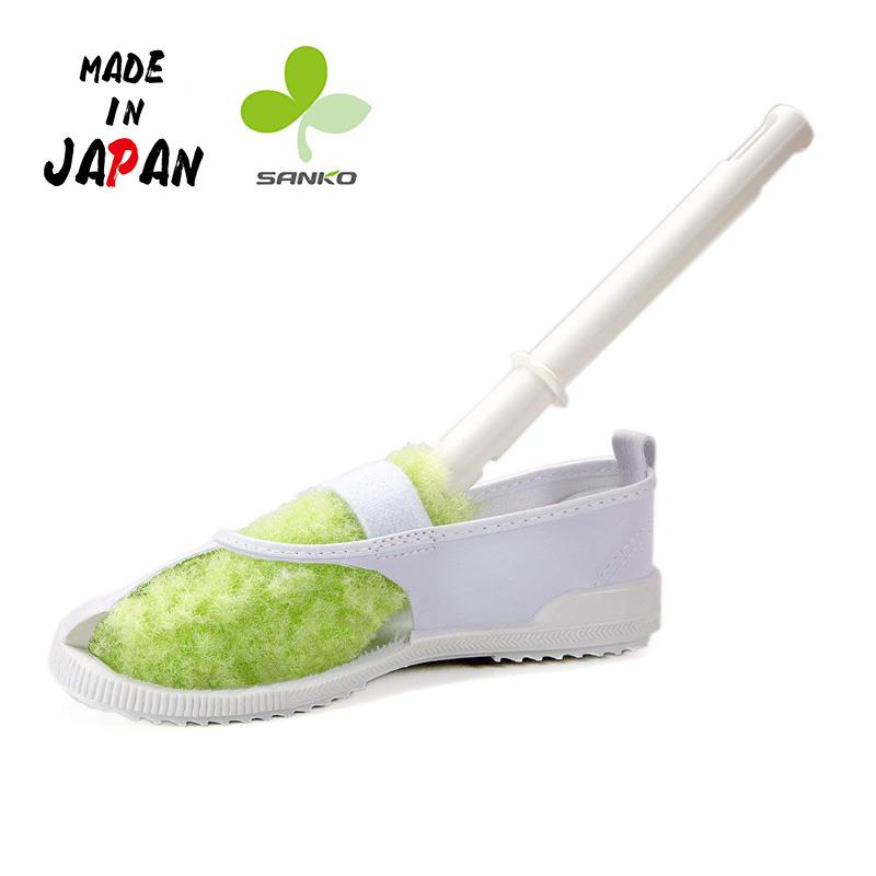 日本进口SANKO鞋刷子软毛家用清洗刷不伤鞋洗鞋专用刷织物面去污