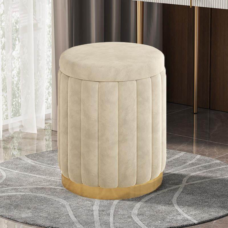 化妆凳梳妆台专用凳子轻奢高级感现代简约女生卧室椅子美甲圆凳