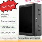 本厂新产品推出钢化玻璃配电箱新能源充电桩保护箱户外防雨柱家