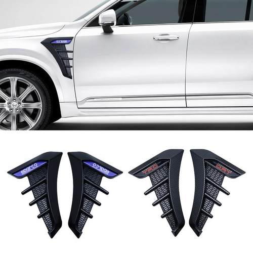 汽车叶子板改装车身翼子板出风口侧标车身个性装饰通用侧翼车贴