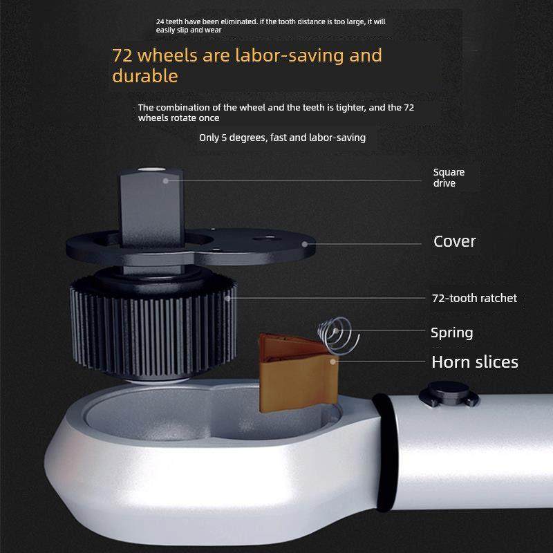 扭矩扳手高精度预设可调72齿棘轮汽车维修工具火花塞扭矩公斤扭矩,五金/工具,扭力扳手,淘宝优惠券,粉丝福利购,淘宝优惠卷