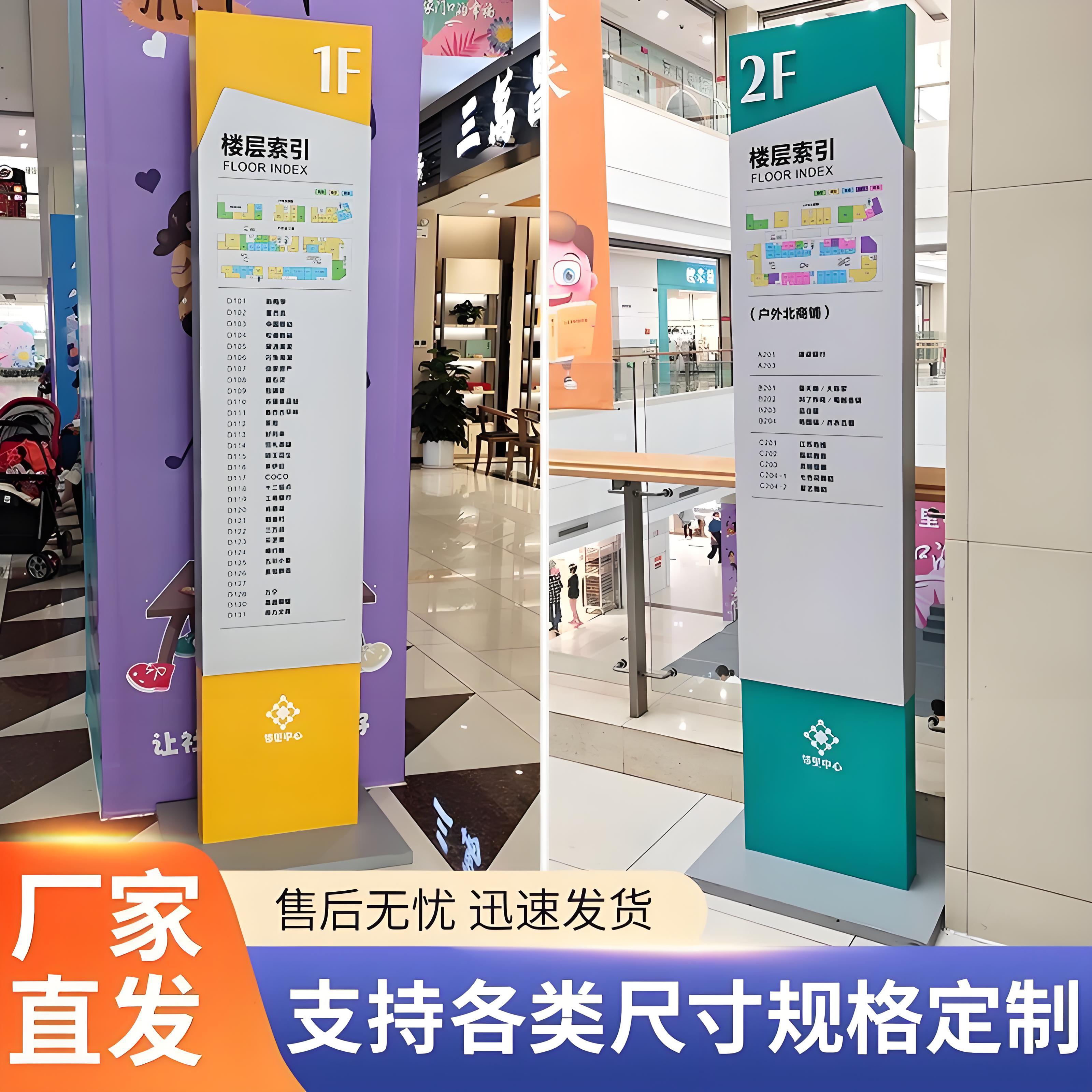 户外不锈钢导视牌风景区商场立式指引牌公园指示牌指向牌广告牌定