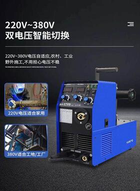 瑞凌MIG250 270有气无气二保焊机三用双电压二保焊机电焊一体