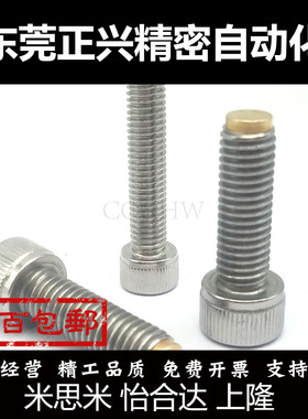 CBCPS3/4/5/6/8铜头调整块防撞头压块缓冲器止动不锈钢螺丝 TDB16