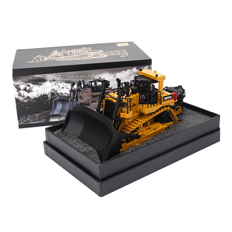 正品汇挖纳机模型重工全合金推机模掘型礼盒装1土:50仿真金属履带