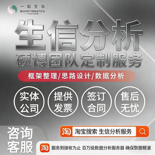 生信分析TCGA GEO数据库挖掘1-10分单细胞测序生信分析服务