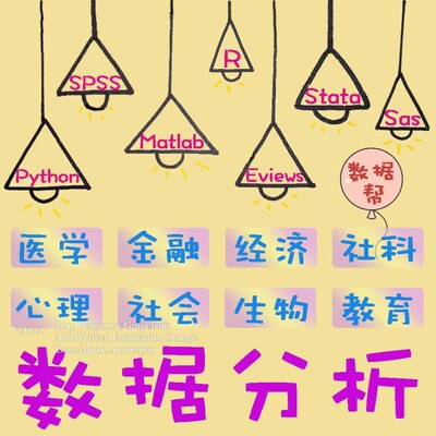 Spss数据分析服务Stata实证Amos问卷调查Python统计R语言代做辅导