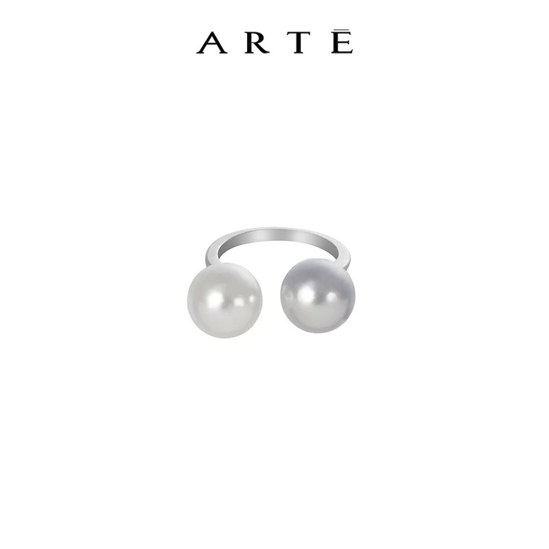 ARTE/艾尔蒂Seaside Treasures系列欧美轻奢复古设计珍珠戒指女