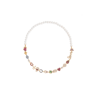 ARTE/艾尔蒂Seaside Treasures系列 珍珠项链时尚潮流百搭