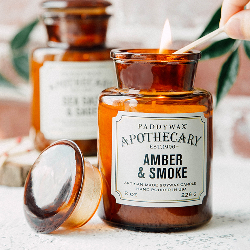 PaddyWax药剂师香氛卧室净化空气室内安神助眠家用欧式香薰蜡烛