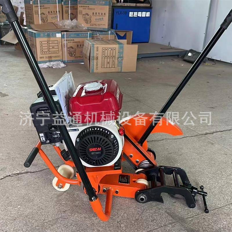 NQG-6.5内燃钢轨锯轨机手持切轨机双向摆动锯轨器钢轨切割钻孔机