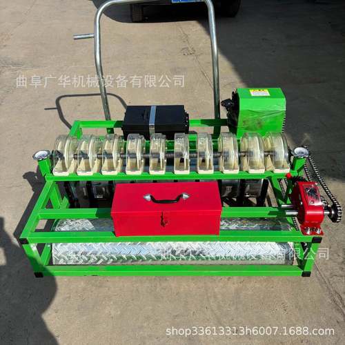 手推多行蔬菜播种机 药材种籽精播机 小颗粒种子种植机