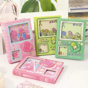 青壹坊TR-BG01556小兔阿雅咸鱼日子扭蛋机关本学生趣味解压手账本