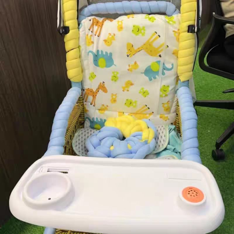 婴儿推车把手保护套宝宝藤编图片