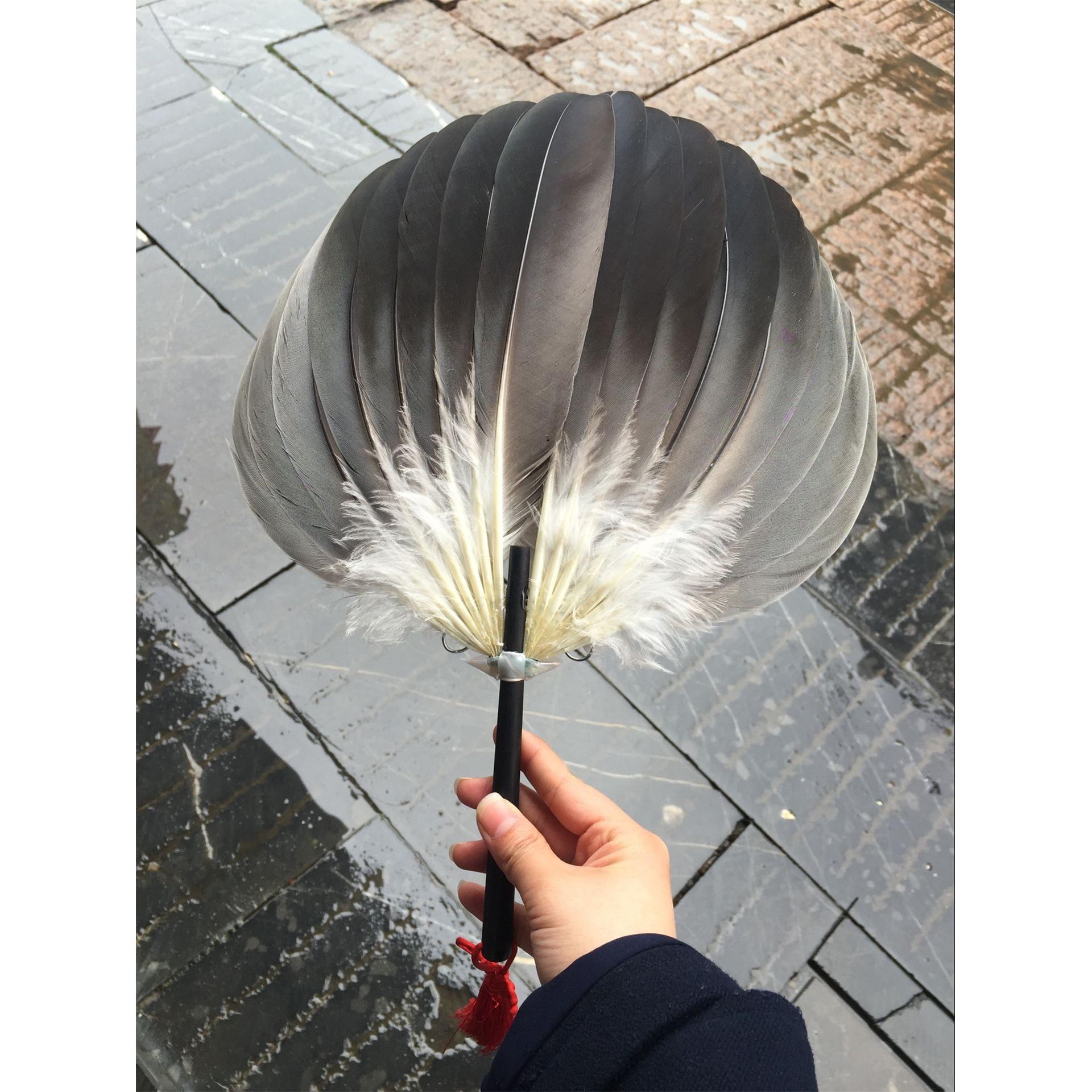 非物质文化遗产历史悠久的民族时尚汉代周边诸葛孔明羽扇母系鹅毛