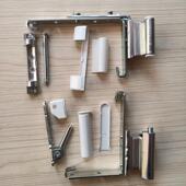 包邮 塑钢门窗下部铰炼底座老款 塑料门窗下铰炼加厚轴销铰炼小配件