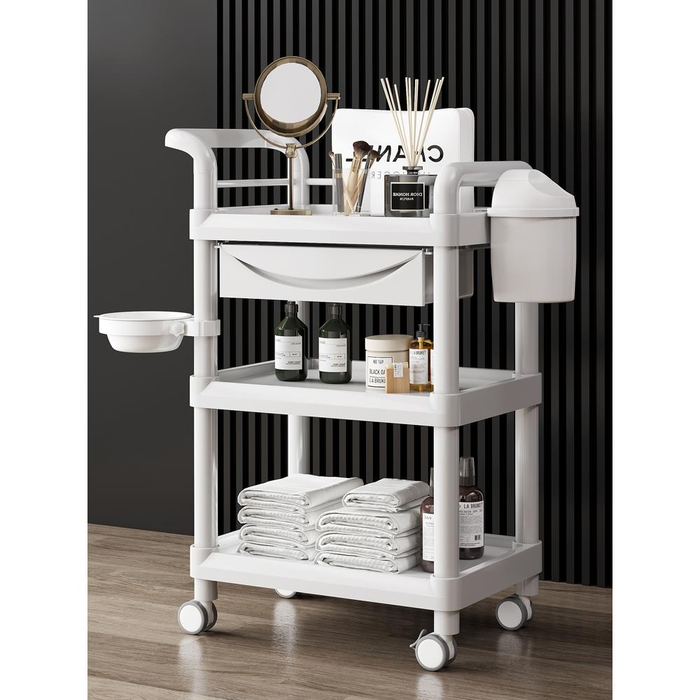 美容推车美容院专用移动手推置物架整形护理仪器医疗工具车小推车