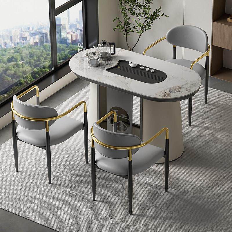 现代简约岩板茶桌椅组合轻奢阳台办公室小茶几石板茶台烧水壶一体,住宅家具,家用茶台/茶桌,淘宝优惠券,粉丝福利购,淘宝优惠卷