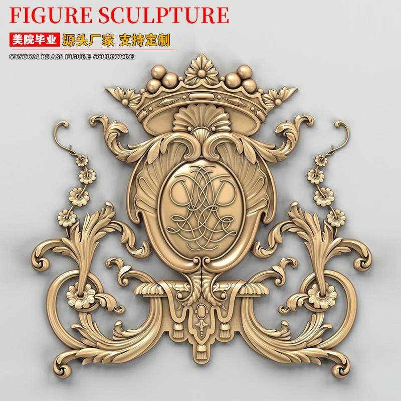 户外紫铜锻铜浮雕壁画定制背景墙装饰画黄铜地雕玻璃钢仿铜文化墙