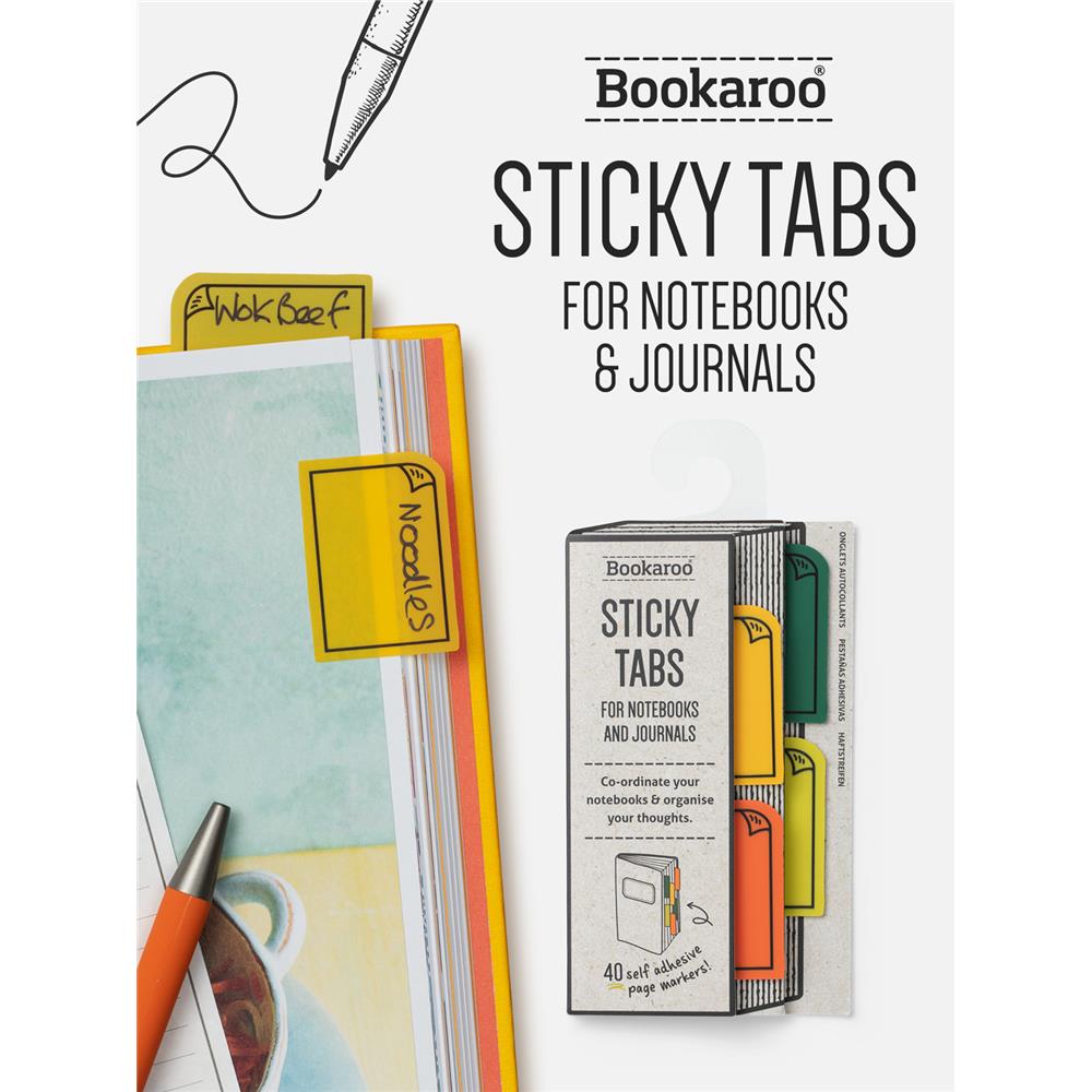 彩色不干胶标签贴英国IF文创Bookaroo便利贴纸高颜值便签手帐索引