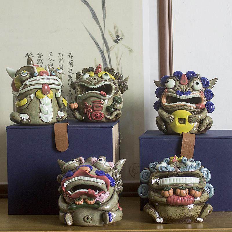 手做工艺品手工香插茶宠中式复古茶桌书房工艺品麒麟貔貅装饰摆件,家居饰品,装饰摆件,淘宝优惠券,粉丝福利购,淘宝优惠卷
