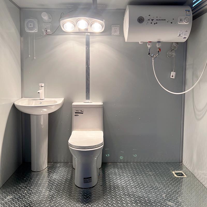 移动厕所化妆室户外浴室淋浴房简易洗澡房可移动农村室外用临沂