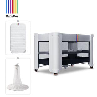 德国品质BeBeBus婴儿床拼接大床筑梦家多功能可折叠可移动新生儿