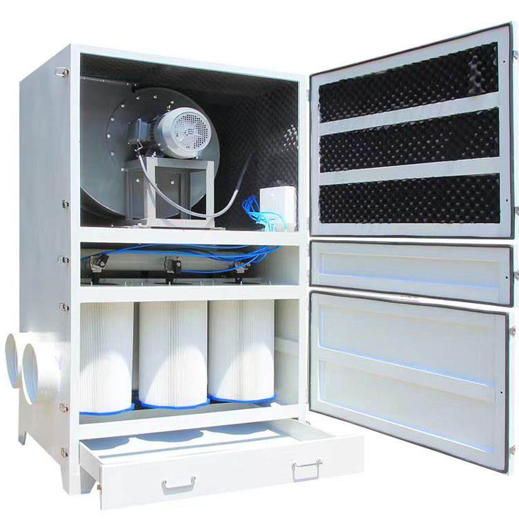 单机布袋除尘器工业环保打磨除粉灰尘设备袋式脉冲振达滤筒除尘器