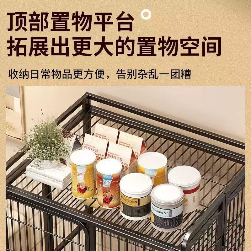 折叠猫笼子家用室内猫别墅双层三层带厕所超大自由空间猫舍猫屋子