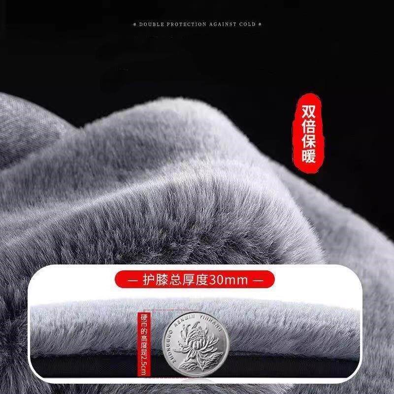 加绒加厚护膝盖保暖老寒腿男女士关节老年人专用秋冬防寒防滑护套